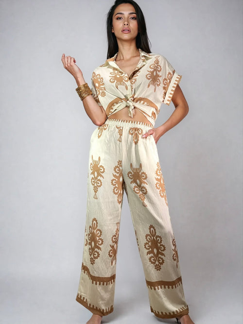 Conjunto Aura Beige