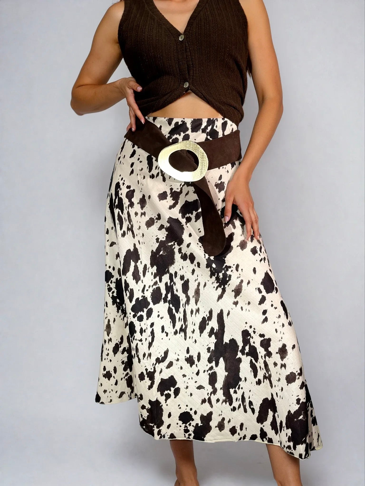 Falda Siena Cow