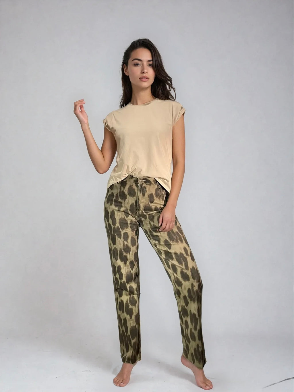 Pantalón Natural Print