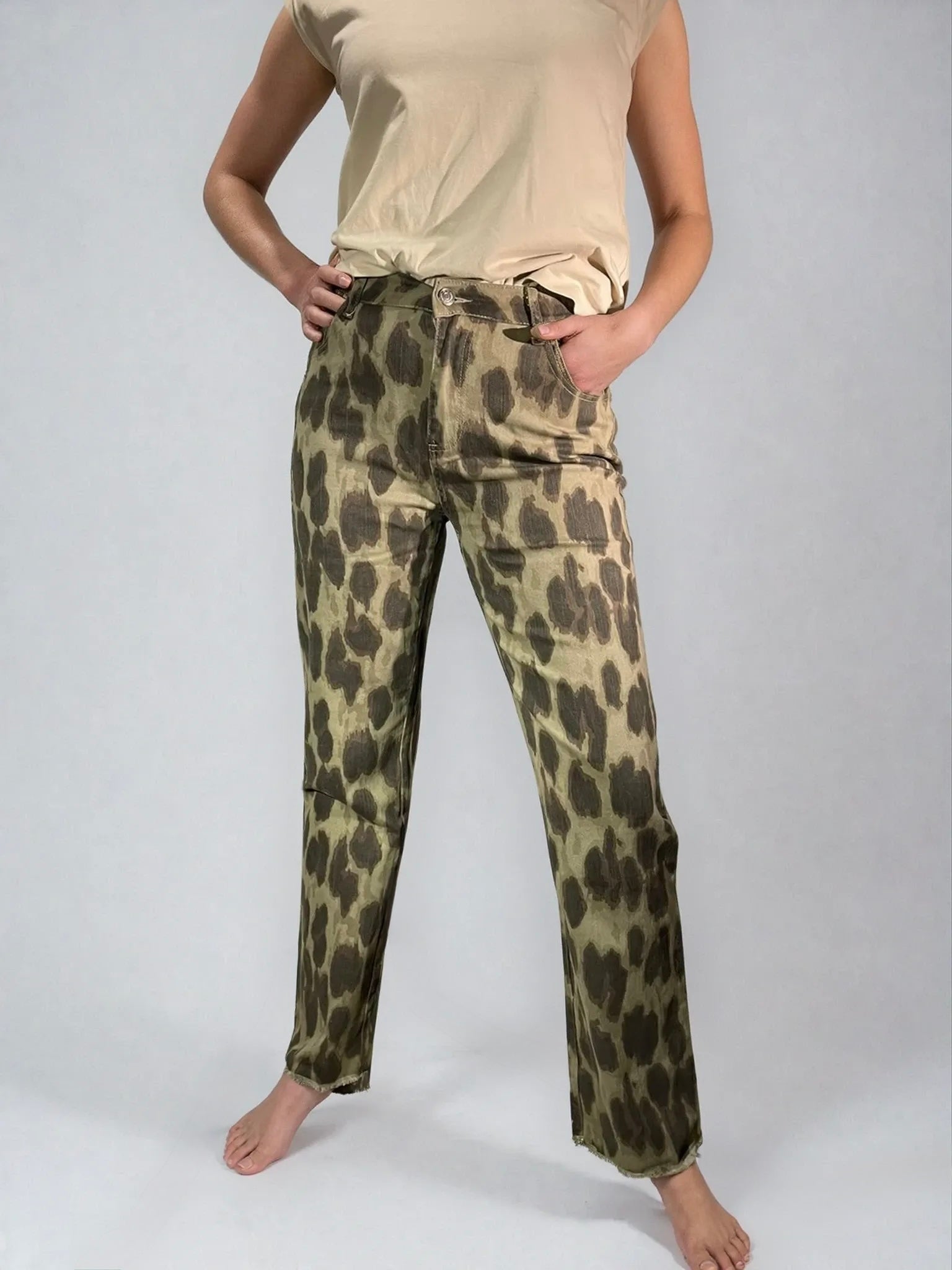 Pantalón Natural Print
